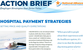 Action Brief Hospital Payment Strategies