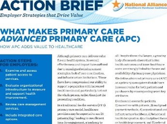 What Makes Primary Care Advanced Primary Care
